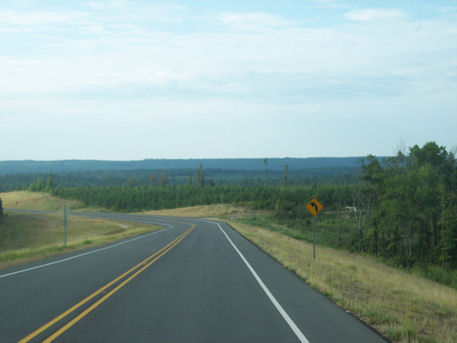 Terrain near Kirby Arkansas