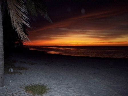 Photo location is Smather's Beach in Key West, Florida