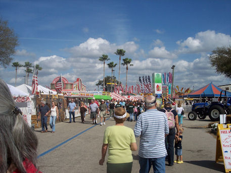 Family trip to the Florida State Fair 2009.