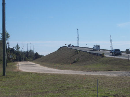 Old Barge Canal Bridge as seen from left side facing south.