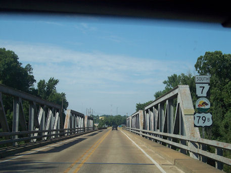 Bridge located in Arkansas