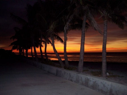 Photo location is Smather's Beach in Key West, Florida