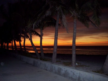 Photo location is Smather's Beach in Key West, Florida