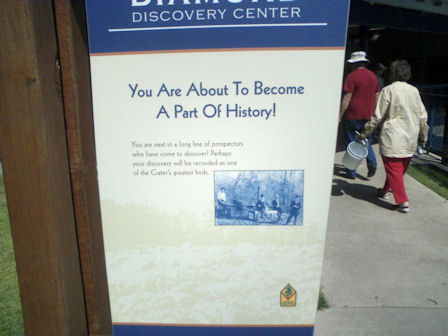 Only Diamond Mine in the US, located in Arkansas