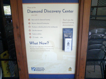 Only Diamond Mine in the US, located in Arkansas