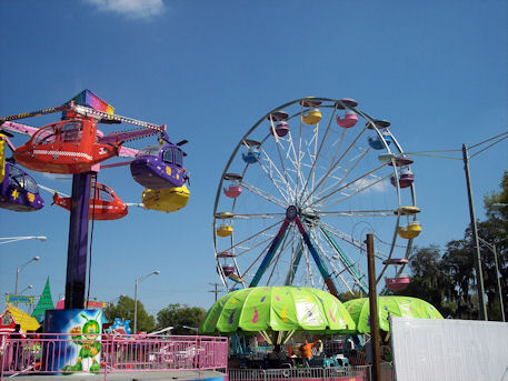 Family trip to the Plant City Florida Strawberry Festival 2009.