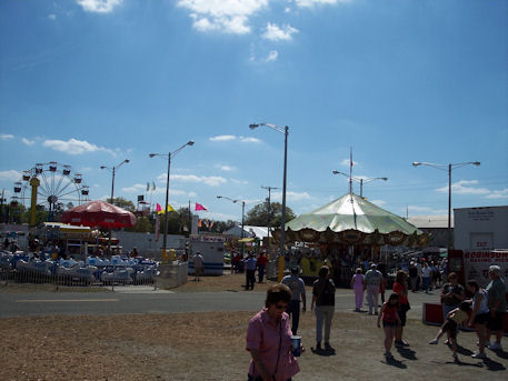 Family trip to the Plant City Florida Strawberry Festival 2009.
